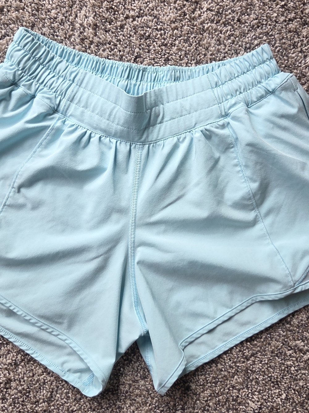 lululemon athletica Light Aqua Women's Running Shorts